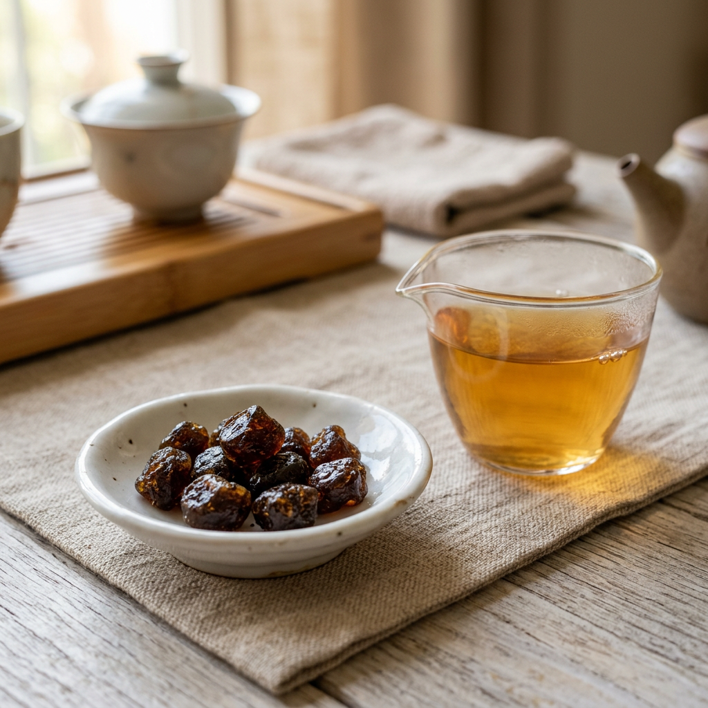 Pasta de Pu-erh Crudo