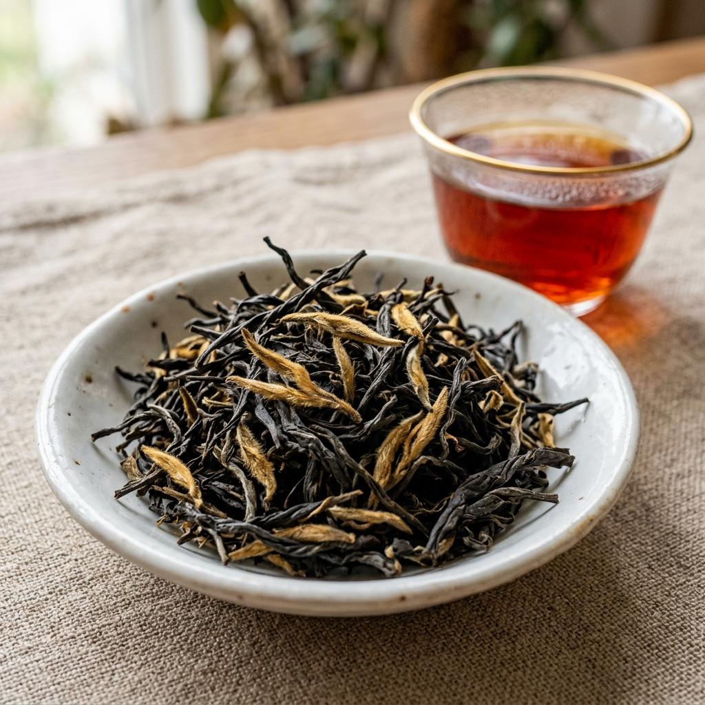 Té Negro de Árbol Antiguo Silvestre de Yunnan